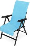JEMIDI Chair Lounger Towel - Soft Terry Cloth Cover for Beach Loungers Sunbathing - Beach and Holiday Accessory - 60cm x 130cm
