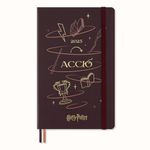 Moleskine Daily Planner Wizarding World Harry Potter Spells Collection Accio, 12-Month Daily Planner, Phosphorescent Hardcover, Large Size 13 x 21 cm