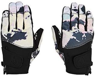 Volcom Mens Crail Pipe Park Lightweight Snowboard Glove, Mix, Small