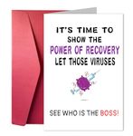 Joycard Funny Recovery Cards, Humorous Comfort Cards For Patients, Hilarious Support Cards For Friends, Encouragement Cards For Women Men - See Who's Boss