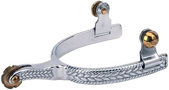 Weaver Leather Women's Roping Spur with Engraved Band, 2