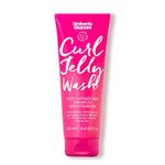 Umberto Giannini Curl Jelly Wash Curl Defining Shampoo with Vitamin B5 | 100% Sulphate & Silicon Free | Moisturises, Gives Glossy, Bouncy define waves & curls | Vegan & Cruelty Free-250 ml (Pack of 1)