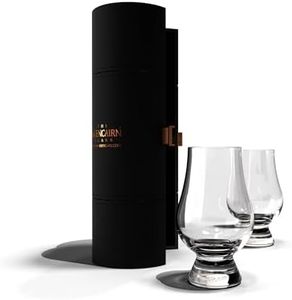 GLENCAIRN Whisky Glass, Set of 2 in Travel Case