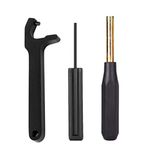 QCSTORE Glock Tool Kit, Magazine Removal Tool Mag Plate Removal Tool Front Sight Installation Hex Tool Pin Punch for Glock Accessories Magazine Disassembly Tool Installation Hex Tool