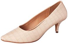 Bata Women's Kenny Pump (7518490_Beige_4 UK)