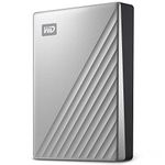 Western Digital 2TB My Passport Ultra Silver Portable External Hard Drive, USB-C - WDBC3C0020BSL-WESN