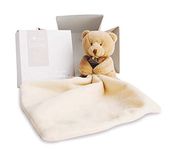 Doudou et Compagnie 10 cm Natural Bear and Towelling Doudou with Gift Box