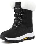 COOJOY Womens Winter Snow Boots Wat