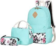 Bluboon Teens Backpack Set Canvas G