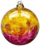 Kitras 6-Inch Van Glow Ball, Gold/Pink
