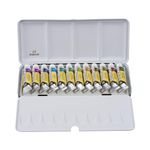 REMBRANDT Watercolour Metal tin Set Granulating Colour Selection | 12 x 10 ml Tubes