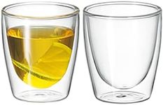 Avanti Café Twin Wall Glass Set, Clear, 15523, 150ml