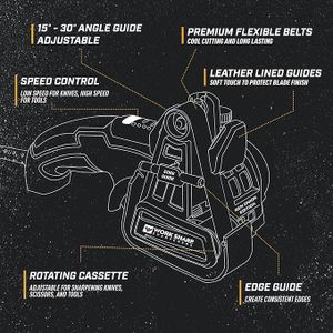 Work Sharp Ken Onion Electric Knife Sharpener – Adjustable Blade Grinding System