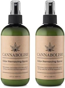 Cannabolish Wintergreen Smoke Odor Eliminator Spray and Air Freshener, 8 fl. oz, Natural Ingredients (Pack of 2)