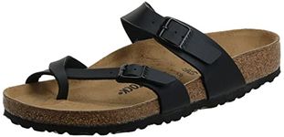 Birkenstock Women's Mayari Birko-Flor Sandal,Black,38 EU/7 M US