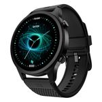 NoiseFit Halo 1.43" AMOLED Display, Bluetooth Calling Round Dial Smart Watch, Premium Metallic Build, Always on Display, Smart Gesture Control, 100 Sports Modes (Statement Black)