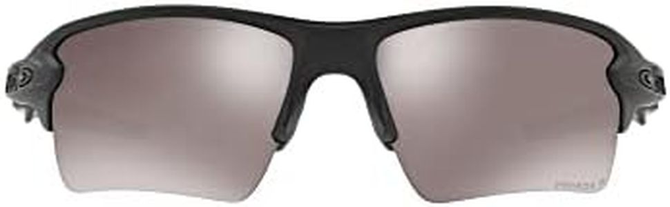 Oakley SI OO9188 Flak 2.0 XL Rectangular Polarized Sunglasses, Matte Black
