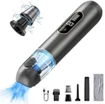 Ederfun Car Vacuum Portable Cordless for 13000PA Powerful Suction, Vacuum for Car, Blow & Suction 2 in 1, Low Noise Rechargeable, Mini Small Cordless Handheld vacuum Cleaner for Car, Home, Pet, Office