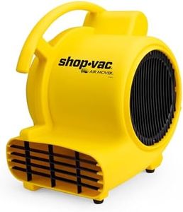 Shop-Vac 1000 CFM Air Mover Blower Fan, Heavy Duty 3-Speed Floor Fan