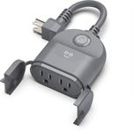 Geeni Outdoor Duo Wi-Fi Smart Plug, Weatherproof, No Hub Required, Wireless Remote Control and Timer -Smart Plug Compatible with Alexa, The Google Assistant (2 Outlets)
