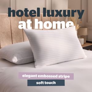 Silentnight Hotel Collection Pillows 4-Pack – Luxury Soft, Hypoallergenic, Machine Washable