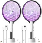 2PACK Electric Fly Swatter 4500V Bu