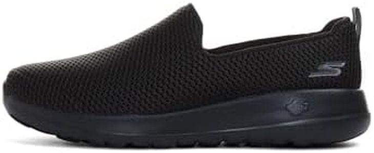 Skechers GO Walk Joy Women's Casual Shoes, Black/Black, 8.5 US