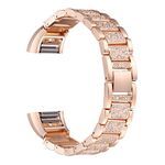 Watch Strap Band for Fitbit Charge 2 Smart Watch,TenYun Bling Bling Crystal Stainless Steel Watch Band Wrist Strap