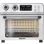 Starfrit Air Fryer Convection Oven - XL for 12" Pizza - Baking Pan & Air Fryer Basket - 10 Preset Modes - 1700W