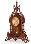 FUNPOLA LED 3D Wood Puzzle Clock To