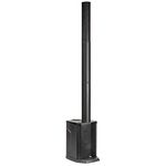 PROEL SESSION1 400W Peak 2-Channel Column Audio System with MP3 / USB/SD Player and Bluetooth Stereo + Satellite, Black