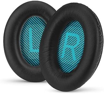 Replacement Earpads for Bose QuietComfort QC 15 25 35 Premium Ear Pads QC15 QC25 QC35 AE2 & SoundLink, Memory Foam, Soft & Long Lasting by Brainwavz