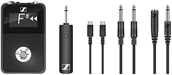 Sennheiser XSW-D PEDALBOARD SET, USB Microphone, 2.4 GHz License Free, Automatic Channel Allocation, Interference Management, Lightweight Plugs, 5 Hour Battery Life