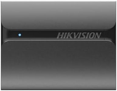 HIKVISION 2 TB Portable External SSD, Ultra Slim Metal Body USB 3.1 with Shock & Drop Protection– Durable Design for Smartphone, PC, Mac, Gaming, Photographers & Content Creators, USB Type C, T300S
