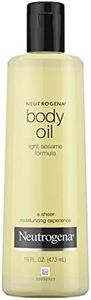 Neutrogena Body Oil, Light Sesame Formula, Sesame Oil, 16 Fl. Oz.