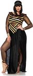 Leg Avenue Women's Costume, Gold/Bl