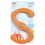 West Paw Design Guaranteed Tough Small Bumi Dog Toy, Tangerine