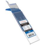 YESWELDER TIG Welding Tungsten Electrode 2% Lanthanated 2.4mm x 175mm (Blue, WL20/EWLa-2) 10-pk