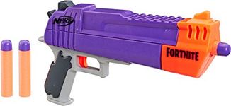 Nerf Fortnite HC-E Mega Dart Blaster - includes 3 Official Nerf Mega Fortnite Darts - for Youth, Teens, Adults