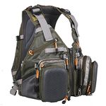 MAXIMUMCATCH Fly Fishing Vest Pack (Fishing Vest/Fishing Backpack/Fishing Sling Pack) (Backpack(backpack style))