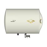 V-Guard Victo HL 15 Litre Horizontal wall Geyser | White | Advanced Multi-layered Safety Features | Titanium Enriched Ani-Corrosive Tank Coating | 2 Years Warranty