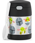 Thermos FUNTAINER 10 Ounce Stainless Steel Vacuum Insulated Kids Food Jar with Spoon, Mandalorian