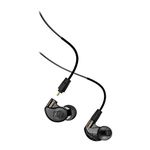 MEE audio M6 PRO In Ear Monitor Headphones for Musicians, 2nd Gen Model With Upgraded Sound, Memory Wire Earhooks & Replaceable Cables, Noise Isolating Professional Earbuds, 2 Cords Included (Black)