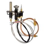 Kozy Heat 700-089 Original OEM Propane Gas Pilot Assembly with All componets for Direct Vent Fireplace, Gas logs and stoves.