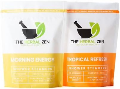 Aromatherapy Shower Steamers Gift Set, Shower Bombs Made in the USA, Relaxation Gift for Women, Lavender Shower Steamers for Women, Eucalytus Shower Steamer, Made in USA Birthday Gifts