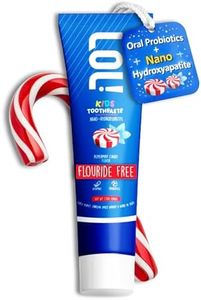 LOL Kids Toothpaste Fluoride-Free Nano Hydroxyapatite, Probiotics & Vitamins Remineralizing | Natural Ingredients | Safe if Swallow | Vegetable-Based Foaming Agent. for Toddler Children & Parents