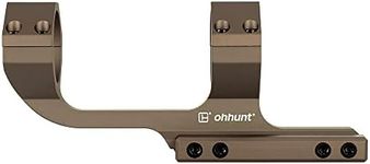 ohhunt 1 inch Scope Mount 30mm Scope Mounts Cantilever Scope Mounts for 25.4mm 30mm Tube Rifle scopes (Tan)