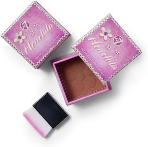 W7 Honolulu Bronzer Duo - Natural Bronzing Powder For A Sunkissed Tan Look - 2 Pack