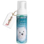 BioGroom Premium Cruelty-Free Shampoo for Dogs & Cats | USA Made X Tails Nation | Natural Ingredients | Soap-Free (Facial Foam Cleanser 236ML) | Mild, Sulfate-Free, Tearless Cleanser, Natural, Mild, and Tearless Way to Clean Around Eyes, Ears, Nose, and Mouth