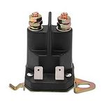 Starter Solenoid 12V 100A 4 Terminals 532192507 Starter Solenoid Relay Replacement Lawn Tractor Starter Solenoid for Husqvarna